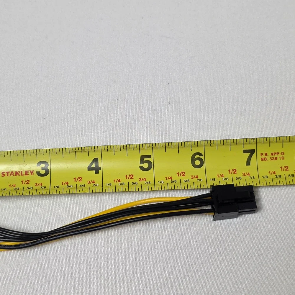 SATA 15-Pin‎ to 6-Pin PCI Express GPU Power Adapter Cable 2-Pack 6